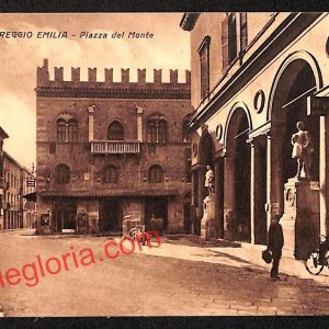 ah9808 - CARTOLINA D'EPOCA - Reggio Emilia Città - Piazza del Monte