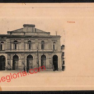 ah8888 - CARTOLINA D'EPOCA - Potenza Città - Teatro Stabile