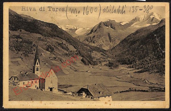 ae3511 - CARTOLINA  D'EPOCA - Bolzano Città - Riva di Tures  1933