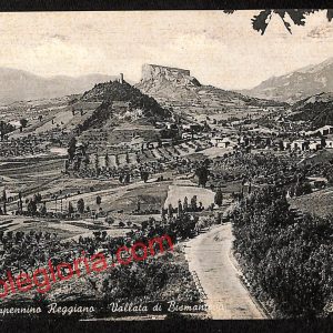 ah9814 - CARTOLINA D'EPOCA - Reggio Emilia Provincia - Bismantova