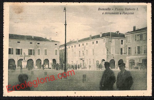 ah9822 - CARTOLINA D'EPOCA - Reggio Emilia Provincia - Brescello