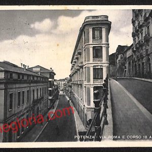 ah8903 - CARTOLINA D'EPOCA - Potenza Città - Corso 18 Agosto