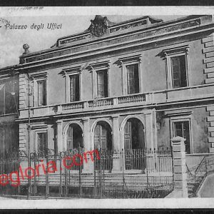 ah8905 - CARTOLINA D'EPOCA - Potenza Città - Palazzo degli Uffici