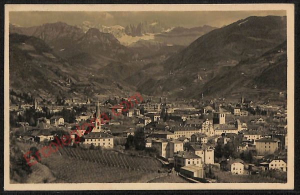 ae3515 - CARTOLINA  D'EPOCA - Bolzano Città - Panorama