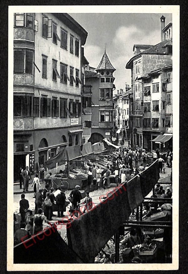 ae3516 - CARTOLINA  D'EPOCA - Bolzano Città - Piazza Erbe