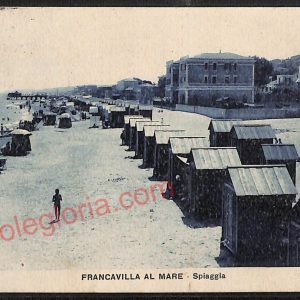 ae5018 - CARTOLINA D'EPOCA - Chieti Provincia - Francavilla al Mare  1930