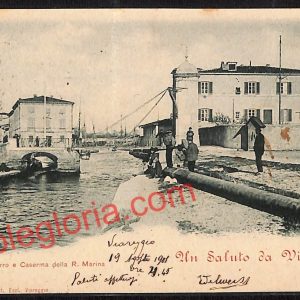 ag6959 - CARTOLINA D'EPOCA - Lucca Provincia - Viareggio