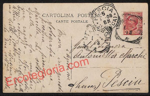 ag6980 - CARTOLINA D'EPOCA - Lucca Provincia - Viareggio - immagine 2