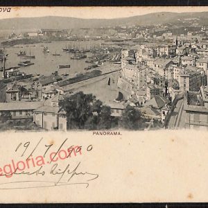 ag0894 - CARTOLINA D'EPOCA - Genova Città - Panorama