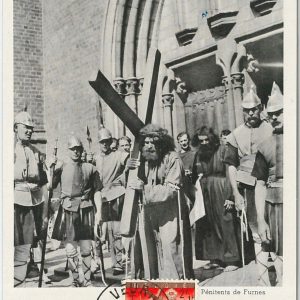 57067 - BELGIUM - POSTAL HISTORY: MAXIMUM CARD 1956 - ART & Religion