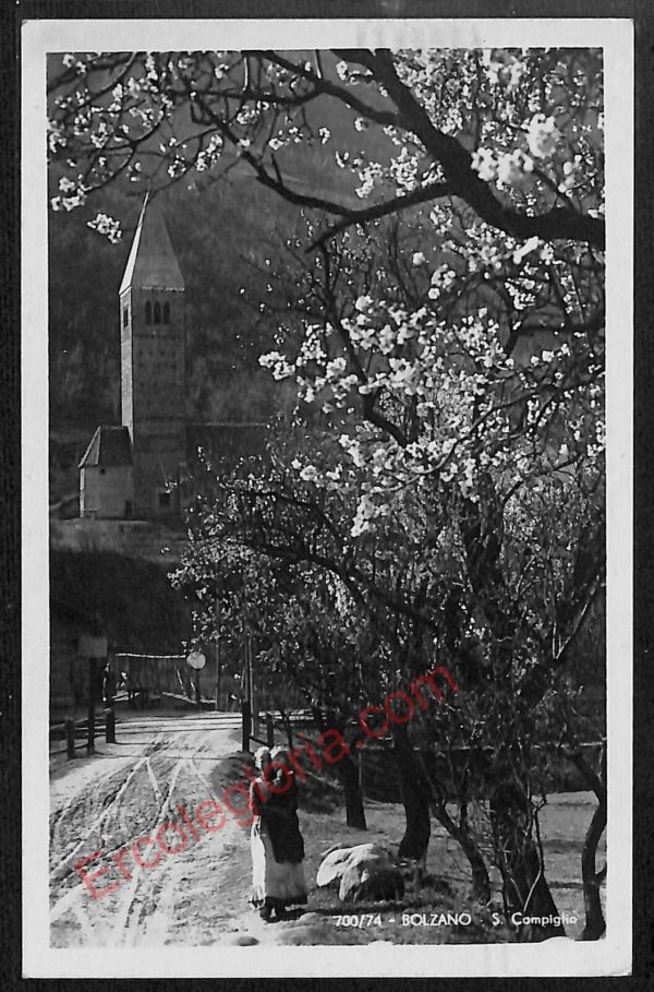 ae3518 - CARTOLINA  D'EPOCA - Bolzano Città - S. Compiglio