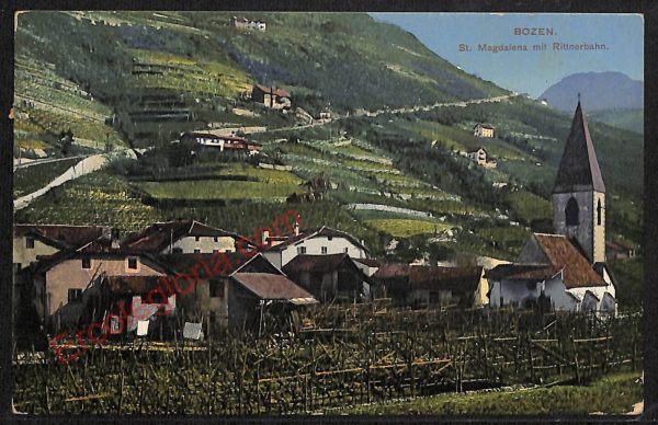 ae3519 - CARTOLINA  D'EPOCA - Bolzano Città - Panorama  1920