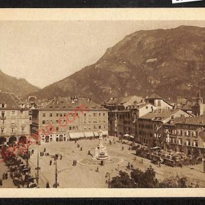 ae3522 - CARTOLINA  D'EPOCA - Bolzano Città -  Piazza Vittorio Emanuele III