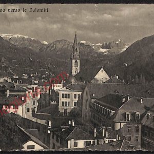 ae3523 - CARTOLINA  D'EPOCA - Bolzano Città - Dolomiti  1926