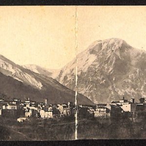 ae5029 - CARTOLINA D'EPOCA DOPPIA - Chieti Provincia - Penne