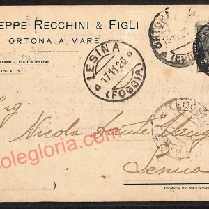 ae5030 - CARTOLINA D'EPOCA - Chieti Provincia - Ortona