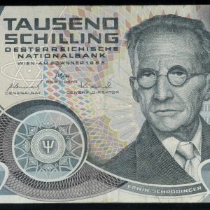 P3356 - AUSTRIA, 1000 SCHILLING PICK 152 A, VF ++ QUALITY
