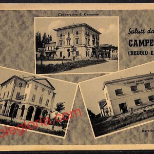ah9860 - CARTOLINA D'EPOCA - Reggio Emilia Provincia - Campegine