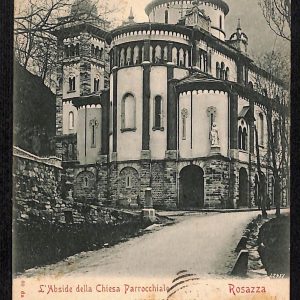 ae1907 - CARTOLINA  D'EPOCA - Biella Provincia - Rosazza