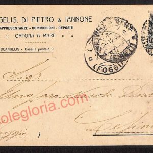 ae5035 - CARTOLINA D'EPOCA - Chieti Provincia - Ortona    1921
