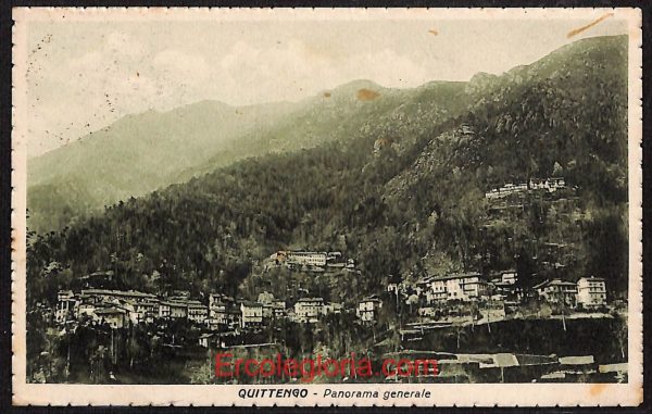 ae1904 - CARTOLINA  D'EPOCA - Biella Provincia - Quittengo