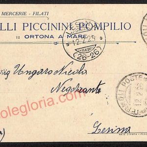 ae5040 - CARTOLINA D'EPOCA - Chieti Provincia - Ortona