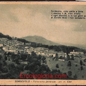 ae1910 - CARTOLINA  D'EPOCA - Biella Provincia - Sordevolo