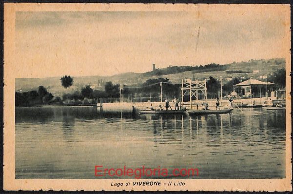 ae1920 - CARTOLINA  D'EPOCA - Biella Provincia - Viverone
