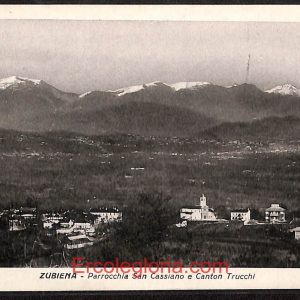 ae1922 - CARTOLINA  D'EPOCA - Biella Provincia - Zubiena