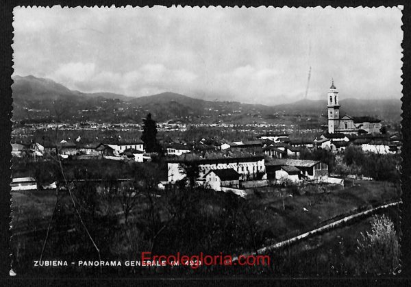 ae1923 - CARTOLINA  D'EPOCA - Biella Provincia - Zubiena