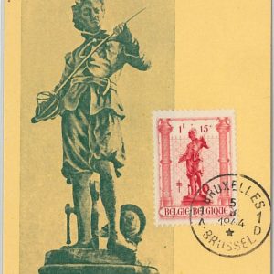 57012   - BELGIUM - POSTAL HISTORY: MAXIMUM CARD 1944 - ART Architecture