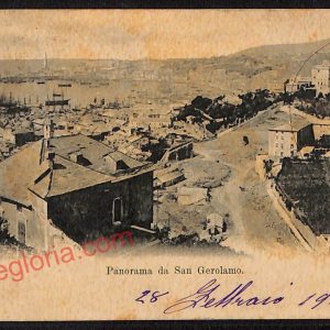 ag0897 - CARTOLINA D'EPOCA - Genova Città - Panorama