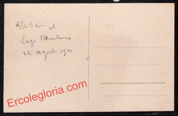 ah9874 - CARTOLINA D'EPOCA - Reggio Emilia Provincia - Lago Tuscolano - immagine 2