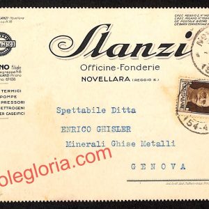 ah9879 - STORIA POSTALE - Reggio Emilia Provincia - Novellara