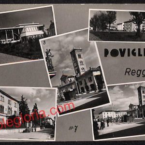 ah9880 - CARTOLINA D'EPOCA - Reggio Emilia Provincia - Poviglio