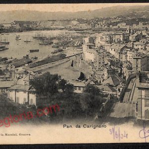 ag0919 - CARTOLINA D'EPOCA - Genova Città - Panorama
