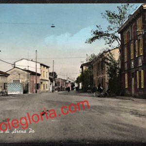 ah5988 - CARTOLINA  D'EPOCA - Pavia Provincia - Arena Po