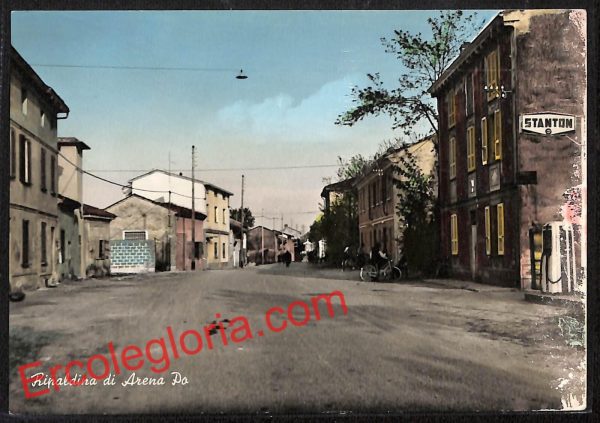 ah5988 - CARTOLINA  D'EPOCA - Pavia Provincia - Arena Po