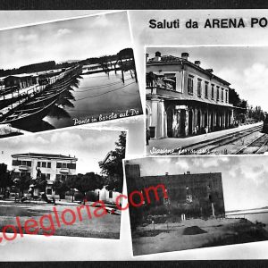 ah5990 - CARTOLINA  D'EPOCA - Pavia Provincia - Arena Po