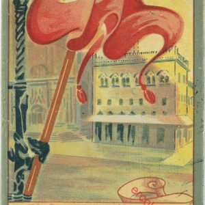 P0444 - CARTOLINA  D'EPOCA - Pubblicitaria Illustrata - BIGNAMI  1910 BOLOGNA