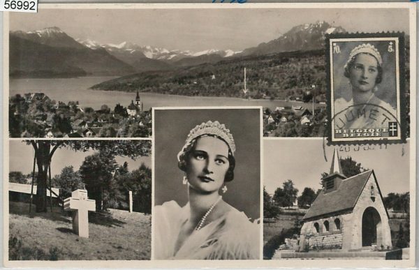 56992 - BELGIUM - POSTAL HISTORY: MAXIMUM CARD 1936 - ROYALTY