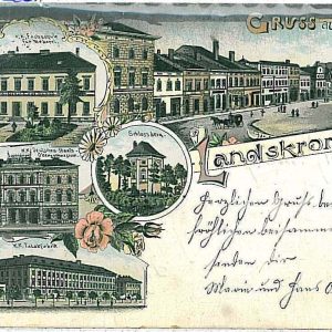 17641 - Ansichtskarten VINTAGE POSTCARD - Czech CZECHOSLOVAKIA  Lanškroun  Lands