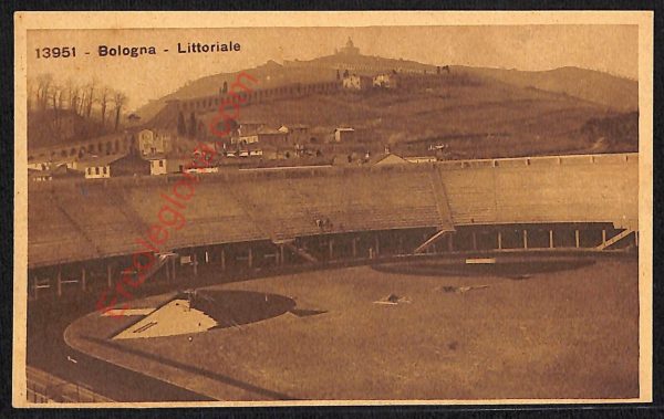 ae2520 - CARTOLINA  D'EPOCA - Bologna Città - Littoriale