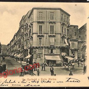 ag8707 - CARTOLINA D'EPOCA - Messina Città - Porta Marina