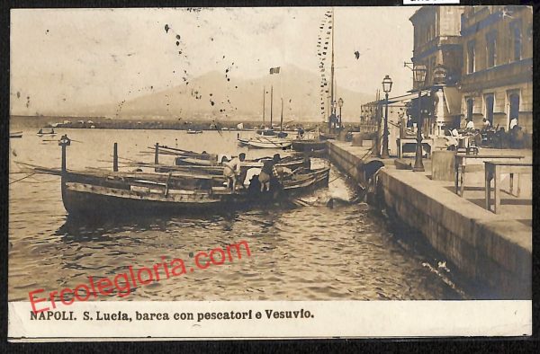 ah3369 - CARTOLINE D'EPOCA - Napoli Citta - San Lucia