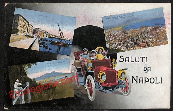 ah3370 - CARTOLINE D'EPOCA - Napoli Citta - Panorama