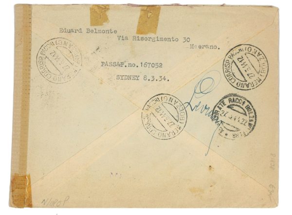 P2463 - ITALIA RSI , BELLISSIMA LETTERA MISTA F.BLLI RSI REGNO - immagine 2