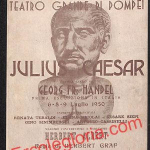 ah3374 - CARTOLINE D'EPOCA - Napoli Citta - Julius Caesar