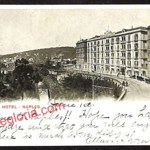 ah3376 - CARTOLINE D'EPOCA - Napoli Citta - Parker's Hotel