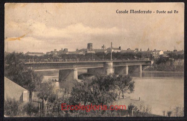 ad9451 - CARTOLINA D'EPOCA - Alessandria Provincia - Casale Monferrato  1914